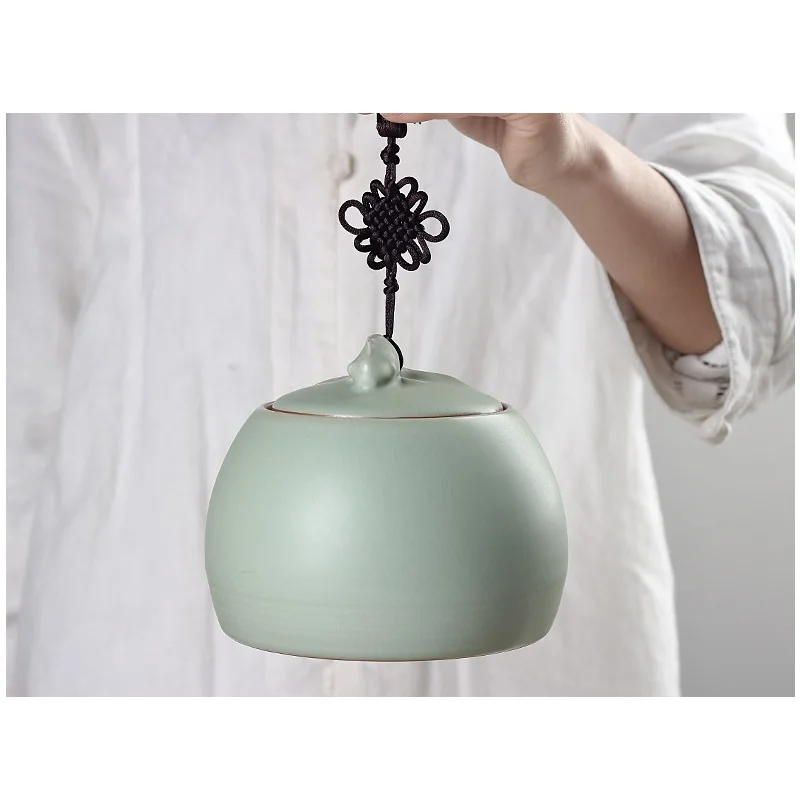 3D Lotus Theme Ceramic Tea Storage Box Tea Cans Ratro Candy Jar Food Container Mini Spices Storage Box For Kitchen End Table 3D Lotus Theme Ceramic Tea Storage Box Tea Cans Ratro Candy Jar Food Container Mini Spices Storage Box For Kitchen End Table
