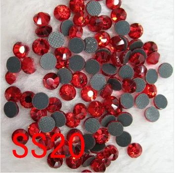 

1440pcs=1bag / LOT,ss20 (4.6-4.8mm) LT.SIAM, DMC HOT FIX stone/ CRYSTAL Hot fix Rhinestones bulk price,loose rhinestone hotfix