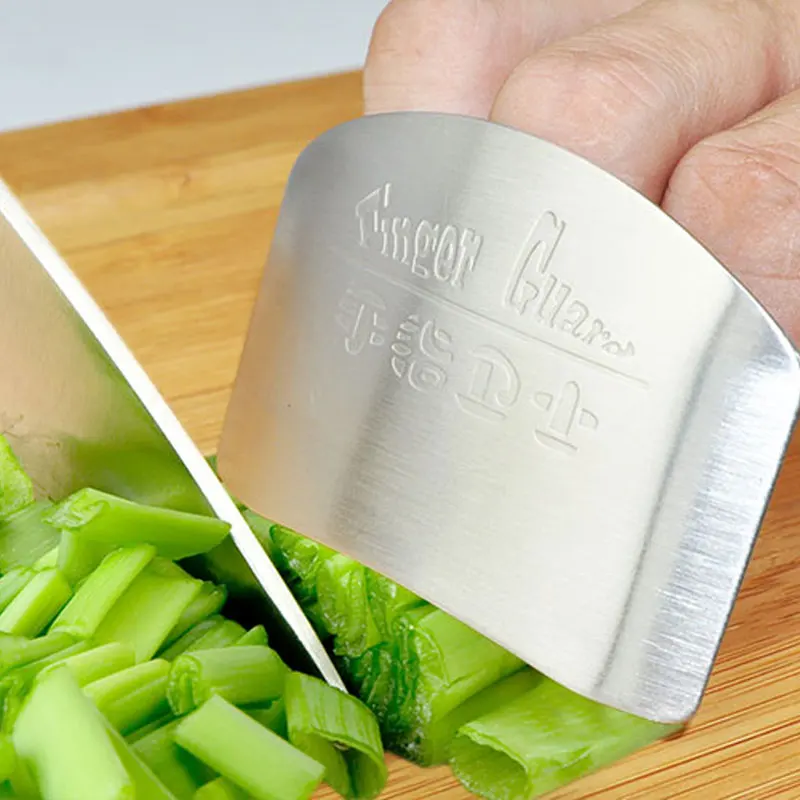 

Hot Sale Finger Guard Protect Finger Hand Protector Knife Cutting Finger Not To Hurt Cut Stainless Steel Hand Protection Tools