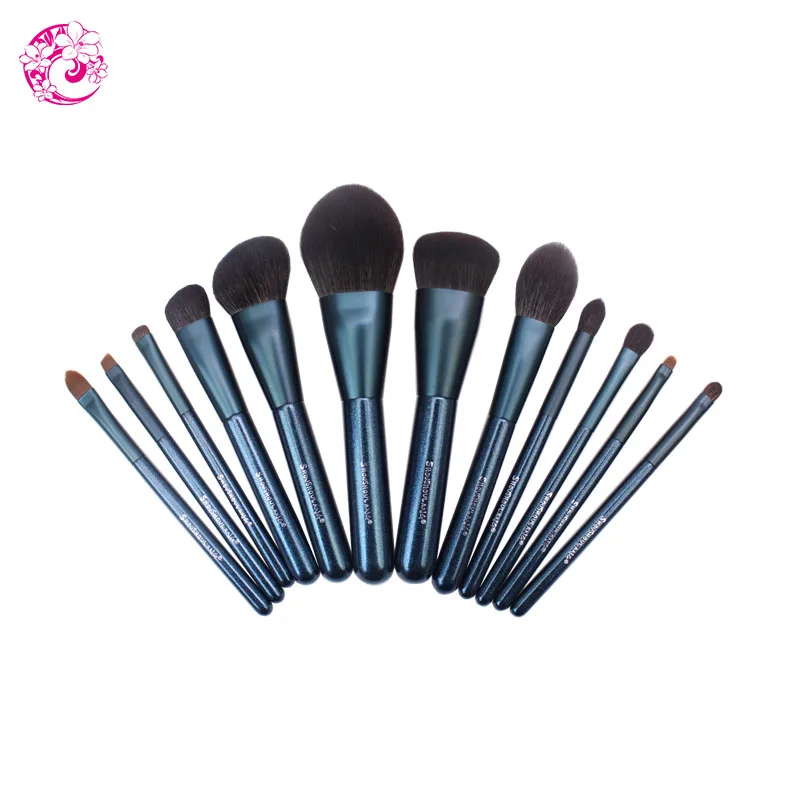 

ENERGY Brand Professional 12pcs Makeup Goat Hair Brush Set Make Up Brushes Brochas Maquillaje Pinceaux Maquillage ls0
