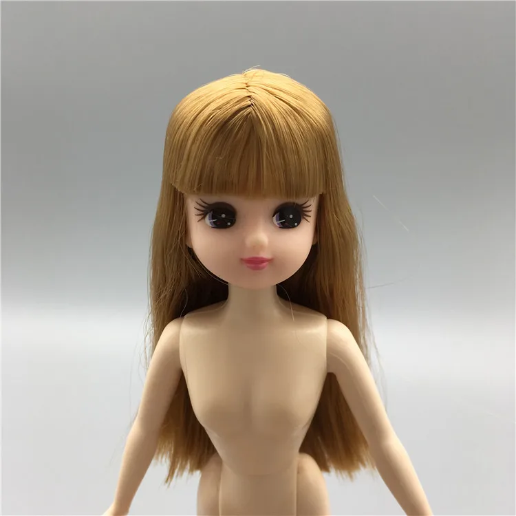 1 шт. куклы Licca подходят для девочек на день рождения DIY голова+ тело Случайная