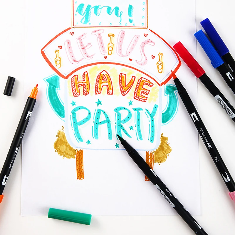 

96 Colors Drawing Markers Pens Set Soft Paint Pen For Sketch Manga Handwriting Comic Markers Copic Touchcool