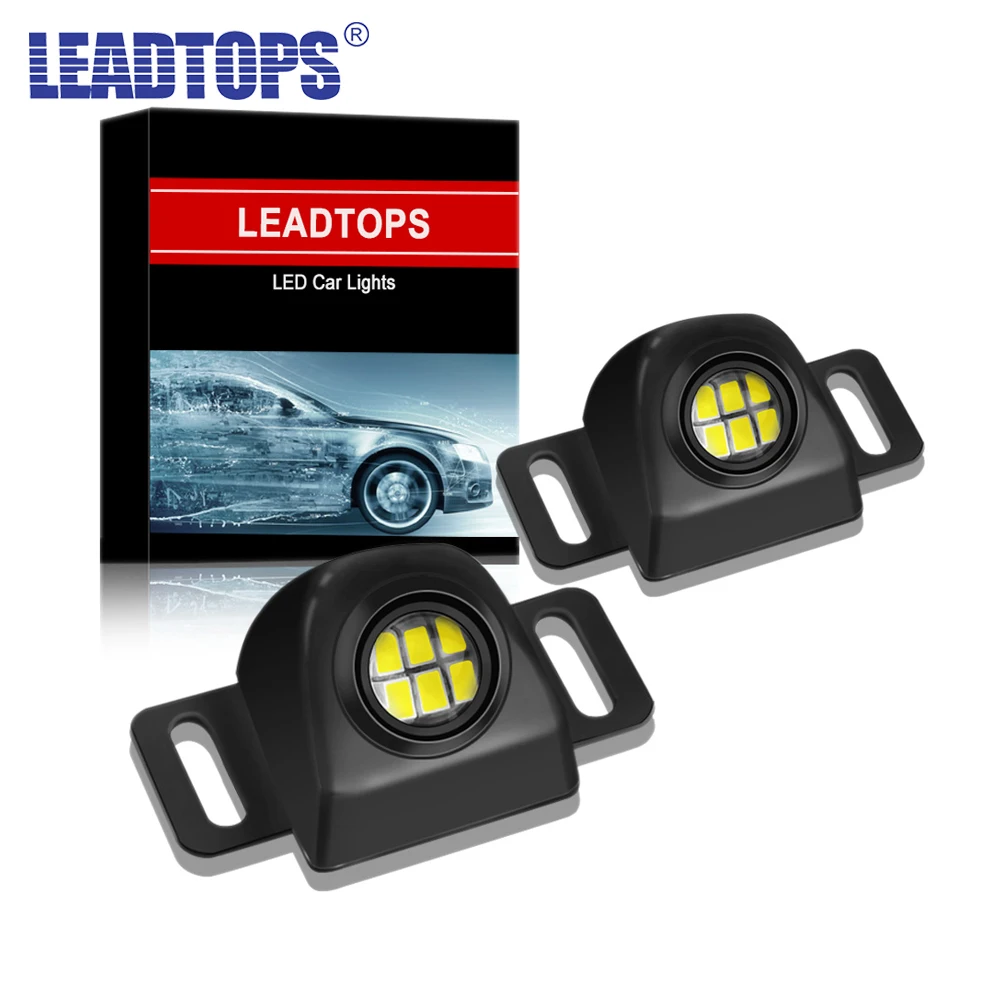 Car LED Tailight Reversing Auxiliary Light Reverse Lamp White 6000K Car