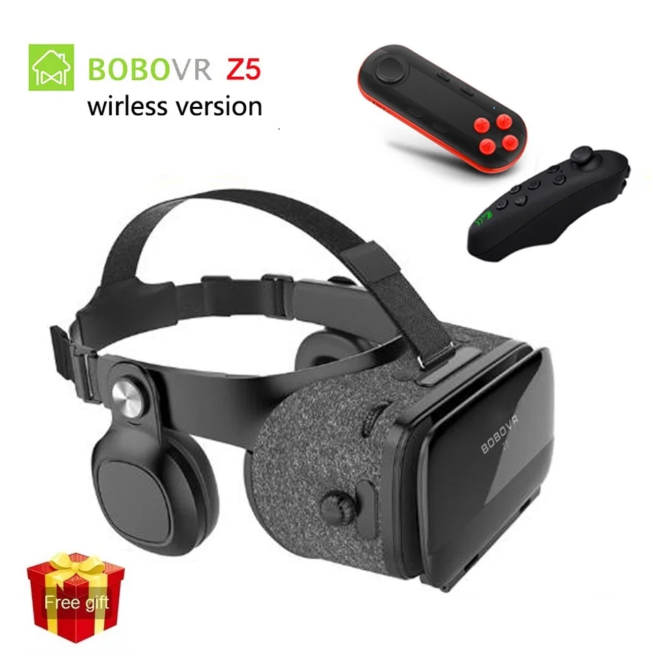 BOBOVR Z5 font b Virtual b font font b Reality b font Headset Stereo 3D Glasses