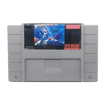 

MEGA MAN X USA Version for 16 bit Gray Video Game Cartridge Card For NTSC Game Player