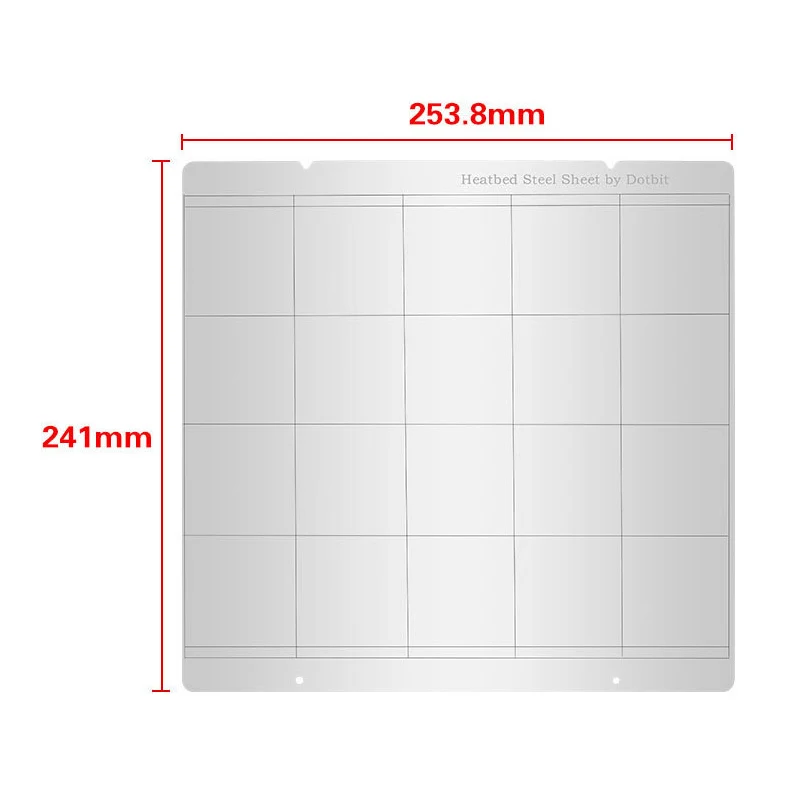 

Spring Steel Sheet Heat Bed Platform Buildplate+2pcs PEI Sheet For Prusa i3 Mk3 Mk2.5 IJS998