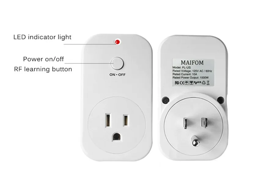 Broadlink Rm Rm2 Pro Samrt Rf433 Socket Eu Us Uk Au Plug Outlet C Smart Wireless Socket Rf433whz Plug Outlet Us Std Home Automation Timer Wall Wifi Control