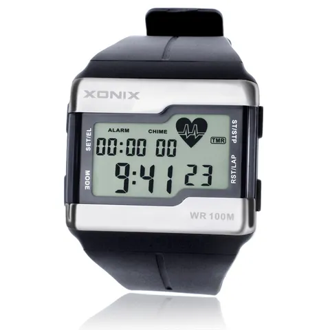 Monitor de Freqüência Relógios à Prova Relógio de Pulso Está Quente!! Moda Superior Cardíaca Masculino Esportes Dwaterproof Água 100m Relógio Digital Natação Mergulho Montre Homme
