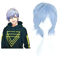 Новая игра A3! Косплэй парики Misumi Ikaruga Косплей термостойкие синтетические парики Хэллоуин Карнавал вечерние универсальные косплэй парики