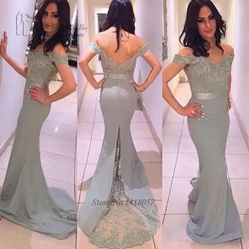 

Formal Elegant Long Evening Dresses Gowns Mermaid Lace Prom Dress Vestido Longo de Festa Gala Special Occasion Sexy off Shoulder