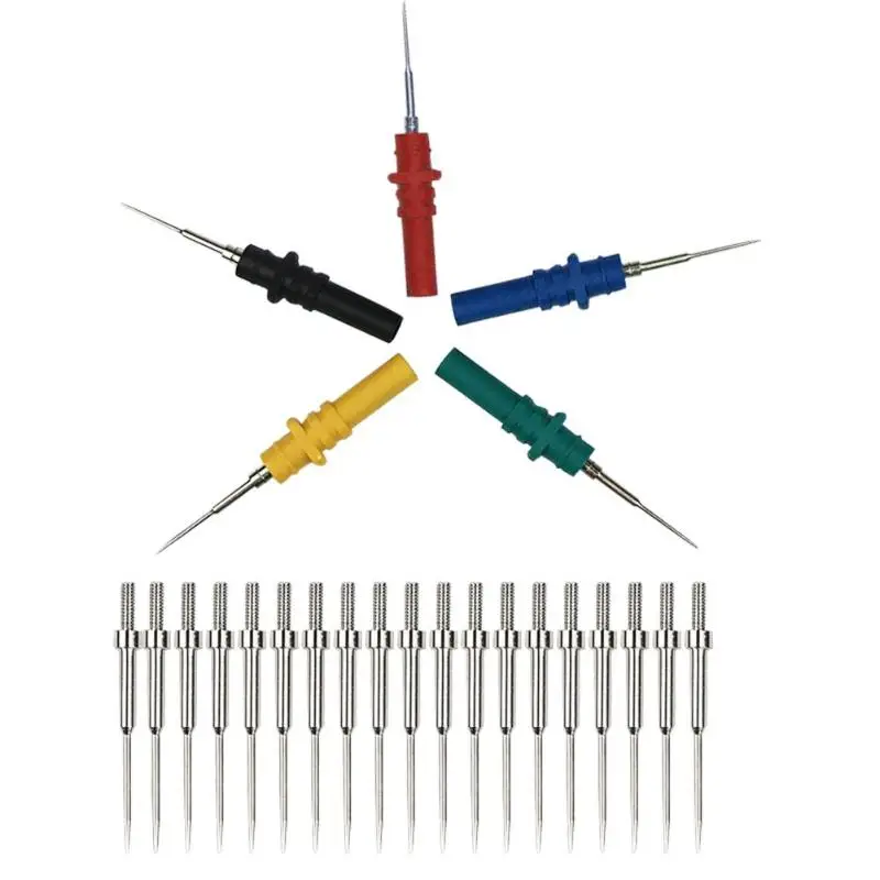 

5pcs HT307A Back Pinning Probes with 20pcs Replacement Needles Car Repair