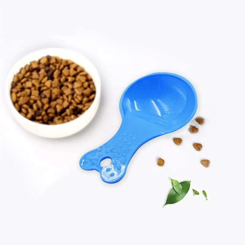 

2PCS/set Pet Food Scoop Plastic Creative Assorted Dog Food Spoon Pet Supplies Pet Feeder