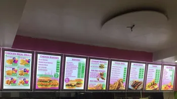 

High Quality A3 Take Away Wall Mounted Acrylic Frame LED Illuminated Menu Light Boxes for Restaurant / Fast Food Shop