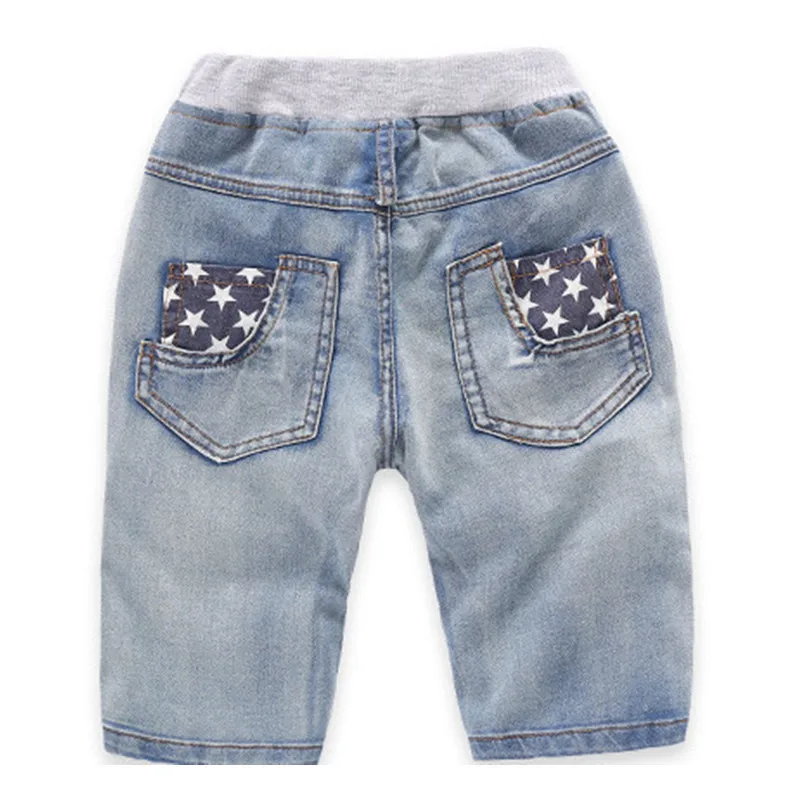 2-9t летние джинсы для мальчиков, шорты джинсовые шорты для подростков брюки для мальчиков детская одежда джинсы для малышей Детская одежда Spodenki - Цвет: Style Four