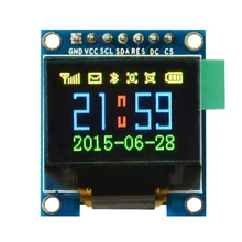 0.95 inch full color OLED Display module with 96×64 Resolution,SPI,Parallel Interface,SSD1331 Controller 7PIN new