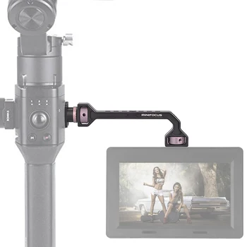 

MINIFOCUS Field Monitor Mount Bracket w/ Rosette adapter Gear for DJI Ronin S Monitor LED Video Light Microphone Arm
