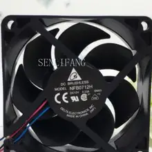 Для Delta NFB0712H SM03 DC 12 В 0.23A 70x70x25 мм сервер квадратный вентилятор
