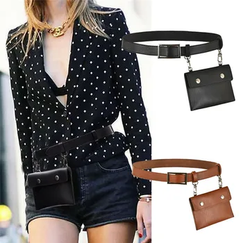 

Hot Fashion Women Waist Fanny Small Pack Belt Bag Pouch Travel Hip Bum Bag Purse