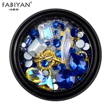 Дизайн ногтей украшения страз драгоценный кристалл шпильки ювелирные изделия аксессуары 3D Советы DIY дизайн металлический Маникюрный Инструмент акриловый УФ гель лак