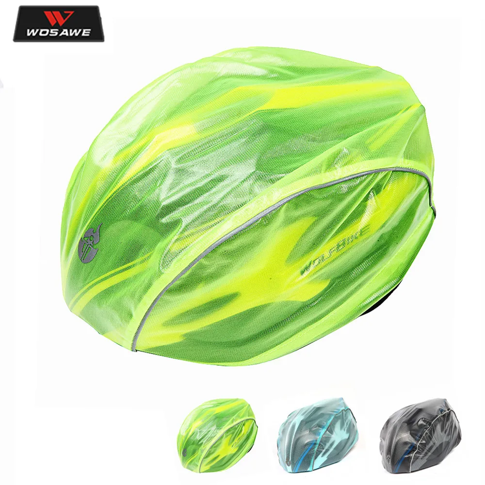 

WOSAWE Motorcycle Helmet Cap Breathable Head Cover Quick Dry Windproof Waterproof Helmet Cover Cycling Racing Riding MTB Road