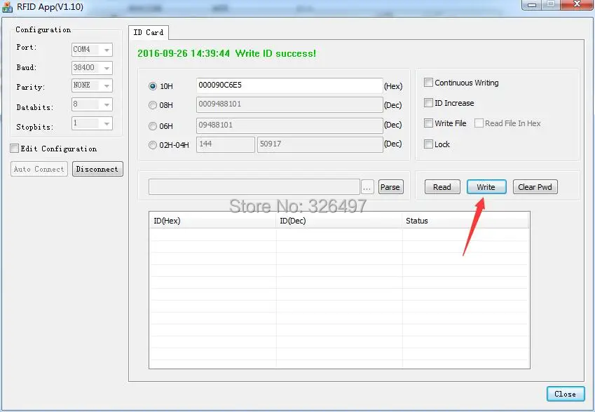 USB ID RW-02-3