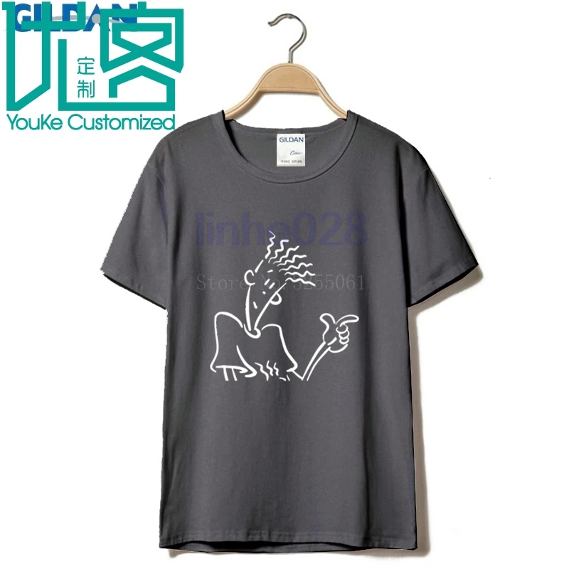 2017 летняя стильная футболка Fido Dido Pop Drink брендовая одежда мужская | Мужская