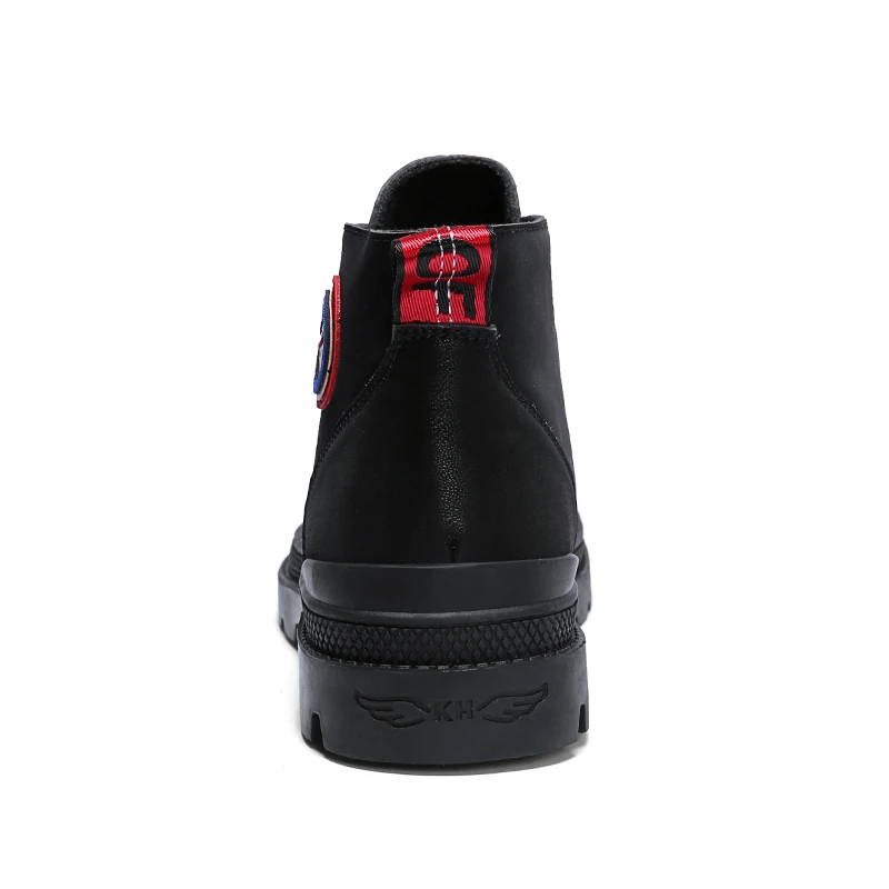 Fotwear/мужские ботинки Классические уличные кожаные ботильоны Мужская