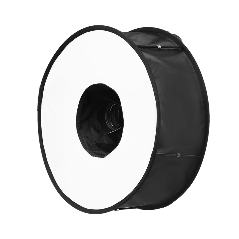Новинка кольцевой софтбокс для вспышки SpeedLite 45 см 18 &quotскладной диффузор