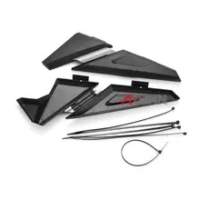 Black Side Panel Set Guard Fit for BMW R1200GS / ADV 2013 2014 2015 (Water Cooled)