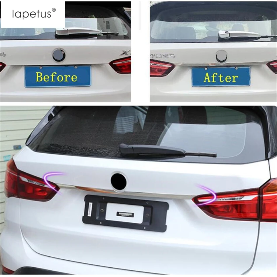 Lapetus аксессуары для BMW X1 F48 2016 2017 2018 2019 задний хвост до двери багажника стример