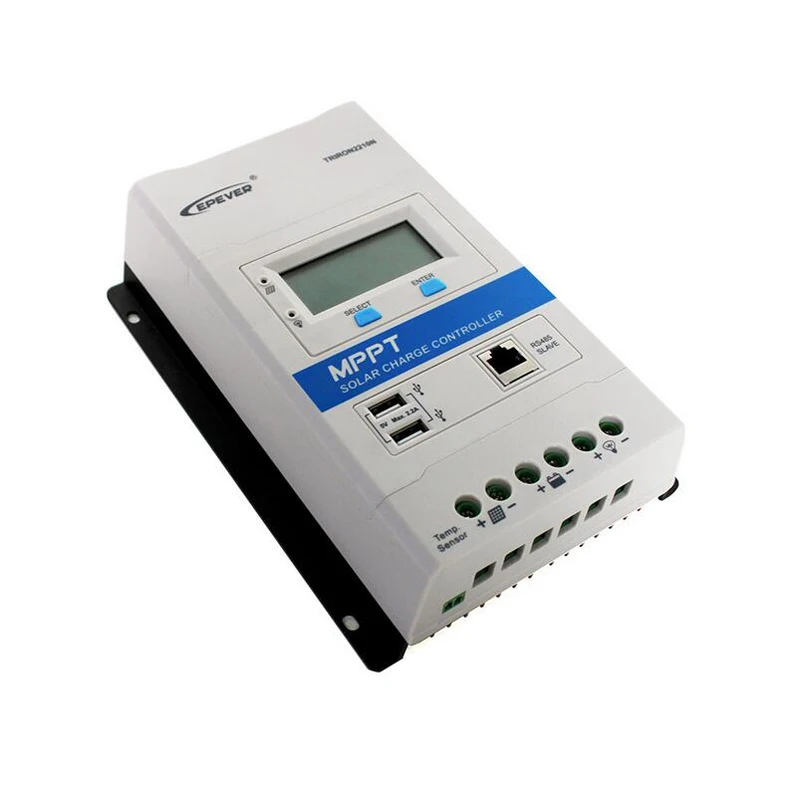  EPever MPPT 40A Modular-Designed Solar Charge and Discharge Controller 12V 24V Auto with DS2 and UC