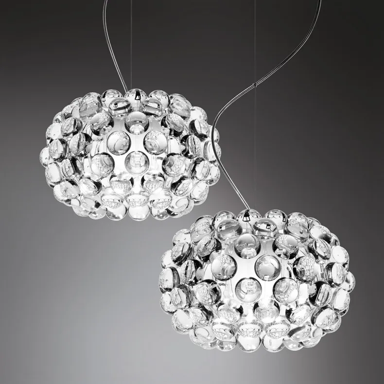 D35/50/65 см современный подвесной Foscarini Caboche подвесной светильник пот ионный акриловый шар MING