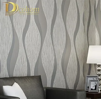 

Living room Sofa White Grey Stripes Wall Paper 3D Design Modern Home Decor Paper Wall Geometric Striped Wallpaper Roll R509