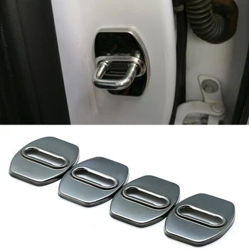 

Excellent Stainless Steel Door Lock Buckle Protective Cover Auto Case For Chevrolet Traverse 2017 2018 Car Styling