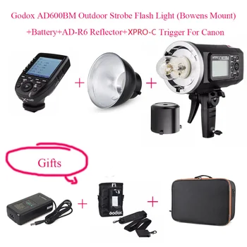 

Godox AD600BM HSS 1/8000s 600W Outdoor Flash Light (Bowens Mount) + Lithium Battery + AD-R6 Reflector + XPRO-C Trigger For Canon