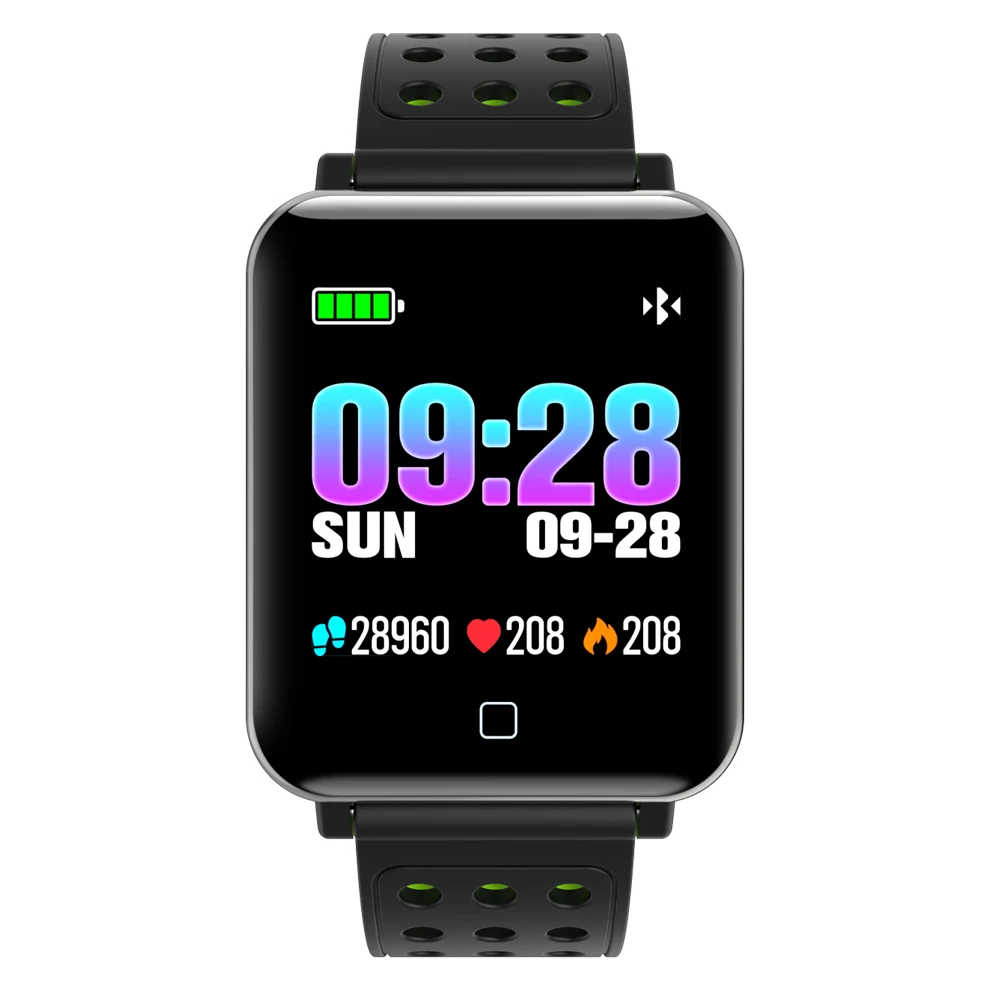 

FIZILI Smart Sports Watch M19 Fitness Bracelet IP67 Waterproof Outdoor Sports Bluetooth Pedometer Heart Rate Monitoring Watches