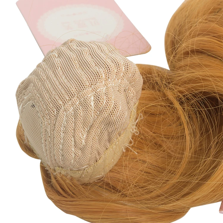Размер 1/6 1/4 1/3 BJD кукольные волосы парики Длинные свободные волнистые синтетические волокна коричневые парики для SD куклы BJD парики аксессуары