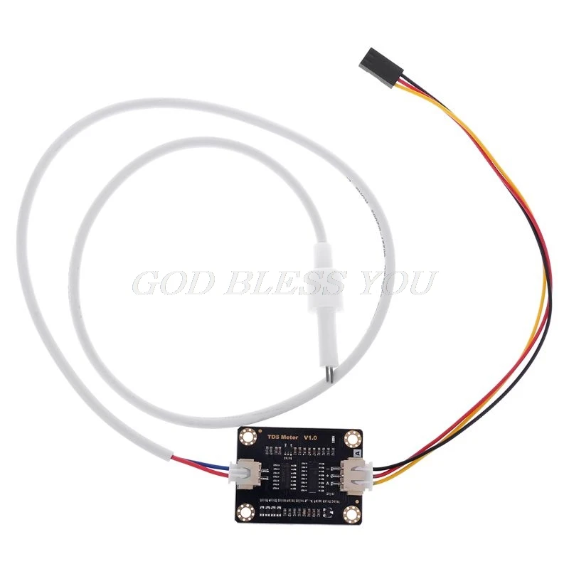 

Analog TDS Sensor Water Conductivity Sensor for Arduino Liquid Detection Water Quality Monitoring Module DIY TDS Online Monitor