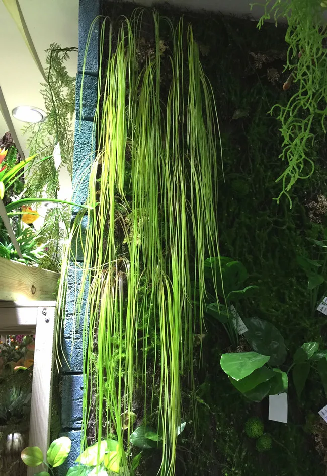 

55cm green long grass artificial grass 10pcs/lot
