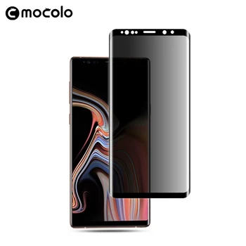 

for Samsung Note 9 Screen Protector Mocolo Curved Edge 3D Privacy Anti Glare for Samsung Note 9 Tempered Glass Screen Protector