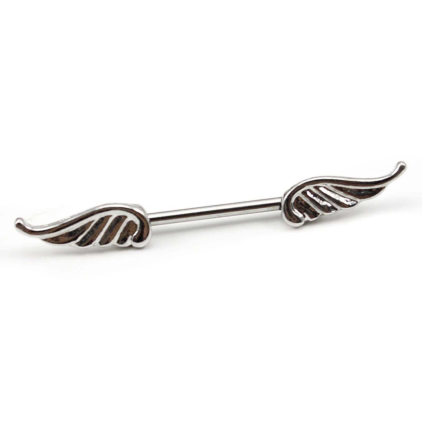 

1pcs Charming Angel Wings Feather Breast Nipple Ring For Valentine's Day present