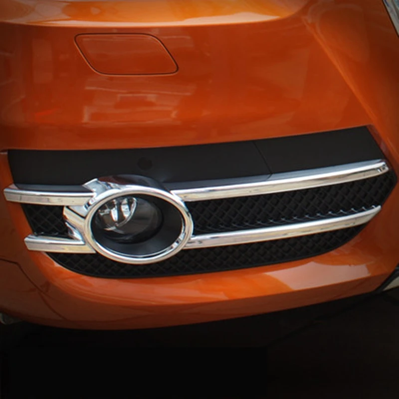 For Audi Q5 2009 2010 2011 2012 Exterior ABS Chrome Front