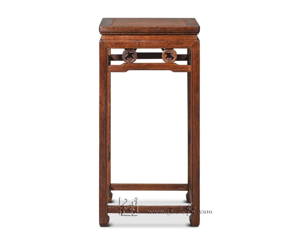 Table Lamp Flower Stand Chinese Royal Rosewood Living Room Furniture Solid Wood Console Side Incense Burner Desks Red Sandalwood