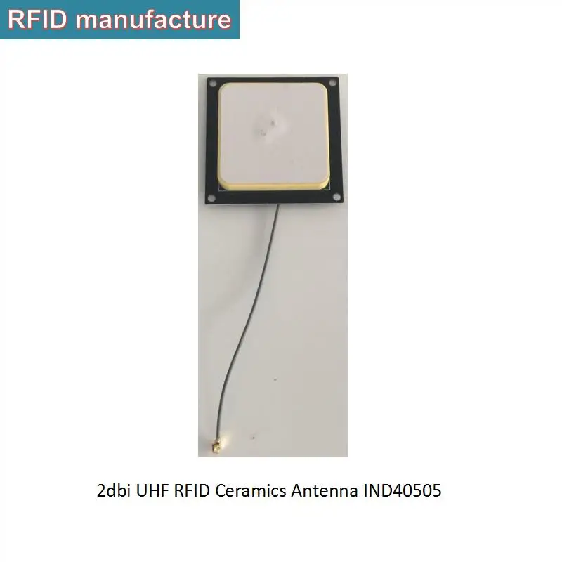 45*45 мм 2dBi керамическая 915 МГц rfid антенна RHCP круговая поляризация маленькая uhf Антенна для метки rfid для управления складом - Цвет: 2dbi 902-928MHZ SMA