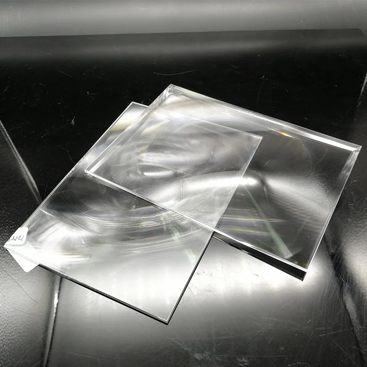 36*27MM FL 50MM rectangle optical PMMA plastic fresnel lens