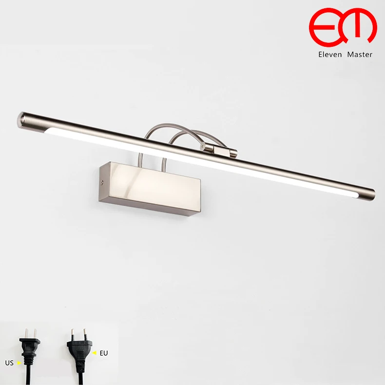 

minimalist mordern mirror lamp bathroom wall light LED waterproof and antifogging mirror light with plug mirror cabinet KML0028