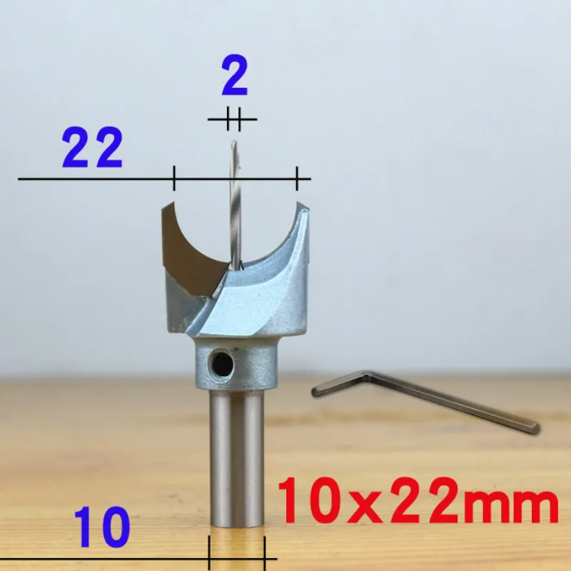 6 мм-30 мм Фреза Фрезы бусин Будды шариковый нож Деревообрабатывающие инструменты 10 мм хвостовик деревянные бусины сверла для Fresas Para CNC - Длина режущей кромки: 10mm x 22mm