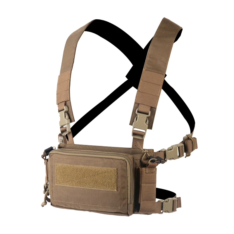 D3CRM Mini Haley Tactical Chest Rig Airsoft Hunting Vest Molle Pouch ...