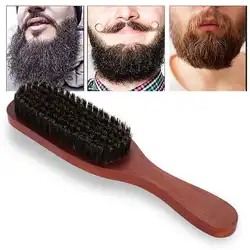 Для мужчин профессиональный лица Бритье бороды щетка усы очистки Парикмахерская прибор инструмент