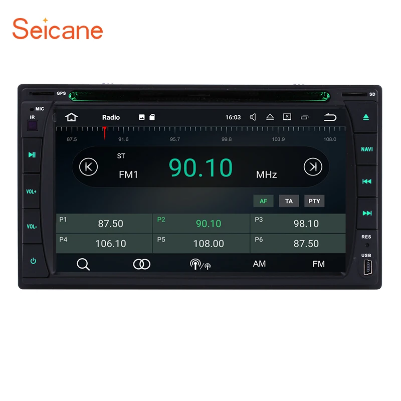 

Seicane 6.2" Android 7.1 Car Radio 1080P Video 2 Din GPS Multimedia Player For Nissan Univeisal TIIDA SUNNY X-TRAIL VERSA 350Z